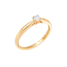 Load image into Gallery viewer, Women’s Brushed Gold Wedding Band
