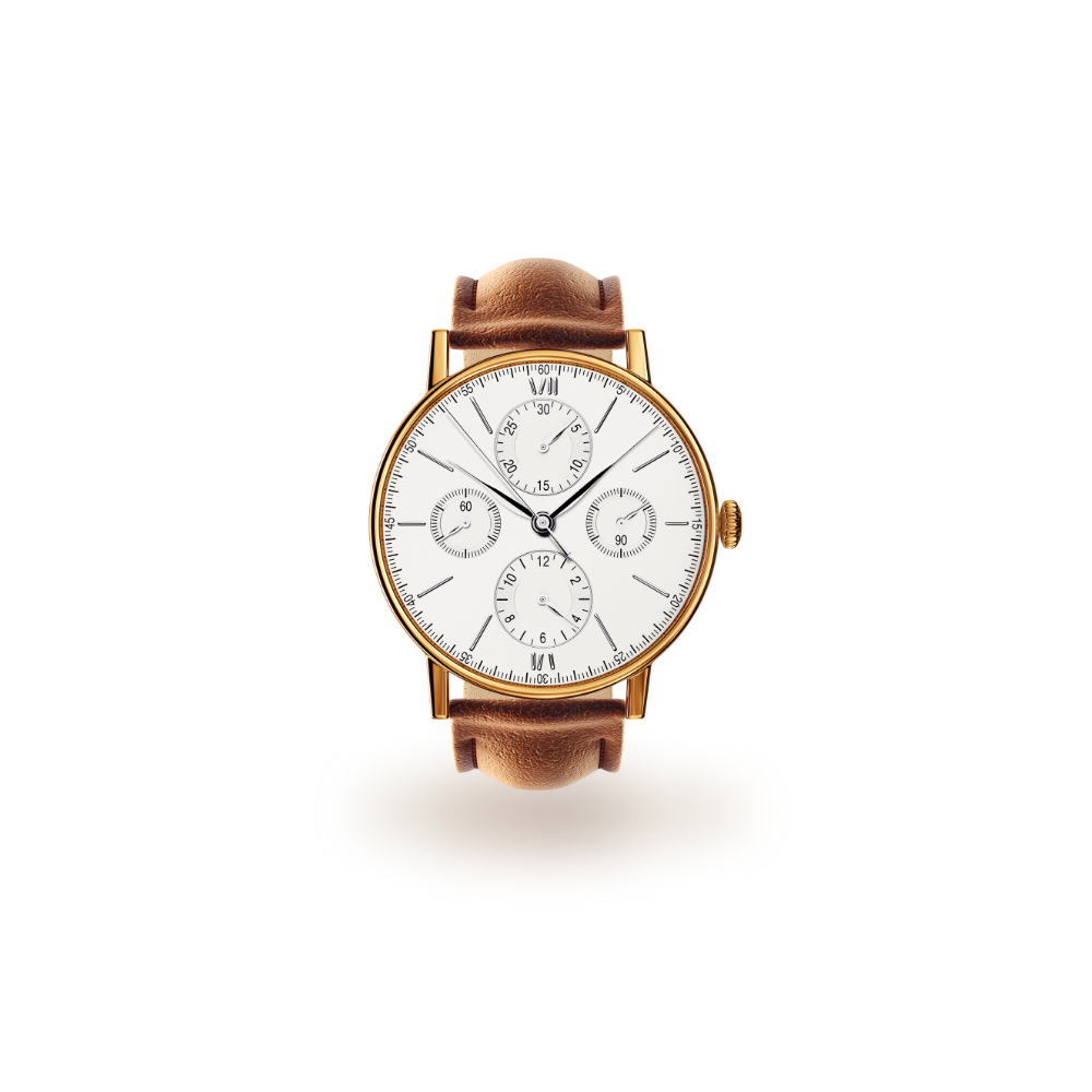 Reprizo Gold Dial Watch